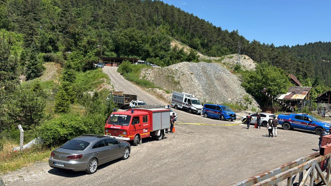 Bolu’da maden ocağında göçük