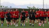 A Milli Futbol Takımımız Paraguay maçının hazırlıklarına başladı