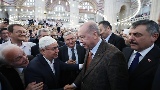 Cumhurbaşkanı Erdoğan, Selimiye Camisi'nin yeniden ibadete açılışı ve toplu açılış törenine katıldı