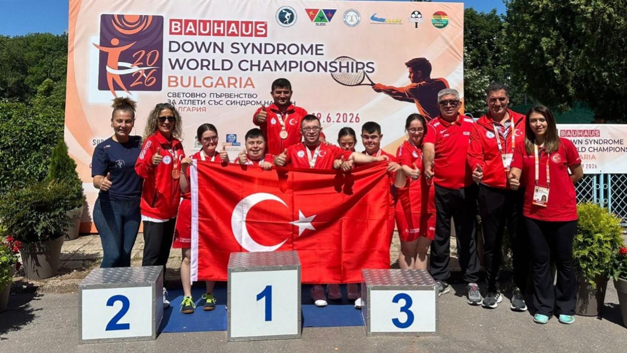 Milli özel sporculardan Dünya Şampiyonası’nda 13 madalya