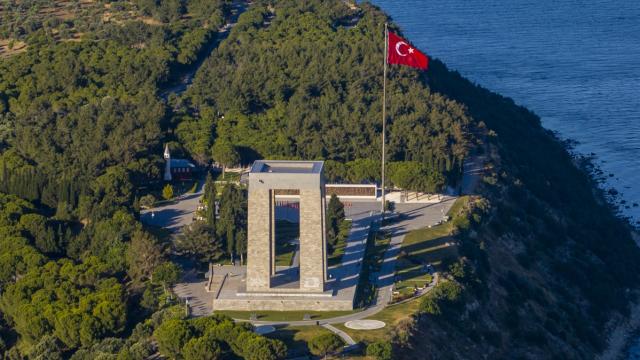 Çanakkale'nin tarihi ve simge noktaları, FPV dronla görüntülendi