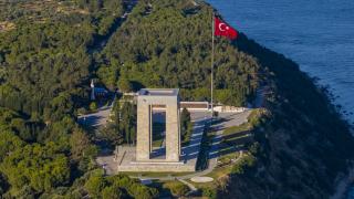 Çanakkale'nin tarihi ve simge noktaları, FPV dronla görüntülendi