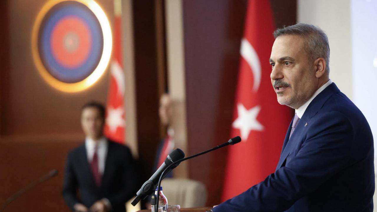 Dışişleri Bakanı Fidan, MGK Genel Sekreterliğinde hitapta bulundu