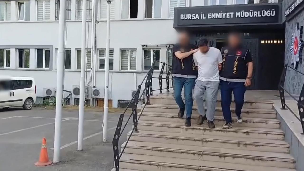 Kırmızı bültenle aranan firari hükümlü Bursa'da yakalandı
