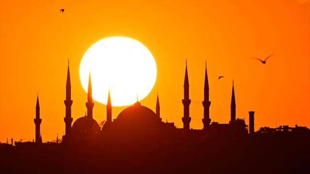 İstanbul’da gün batımı
