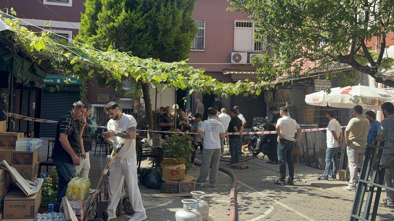 İstanbul’da tekstil atölyesinde yangın