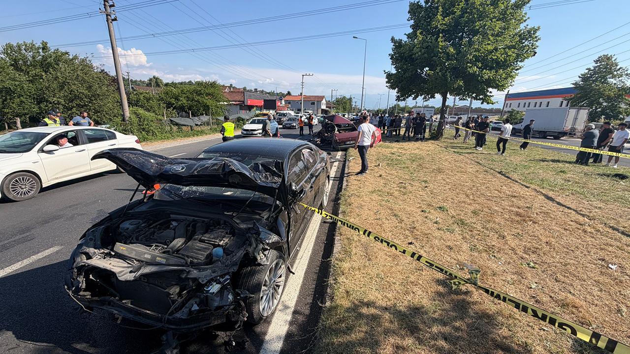 Düzce’de 1 kişinin öldüğü kazada AK Parti Milletvekili Ercan Öztürk ile oğlu yaralandı