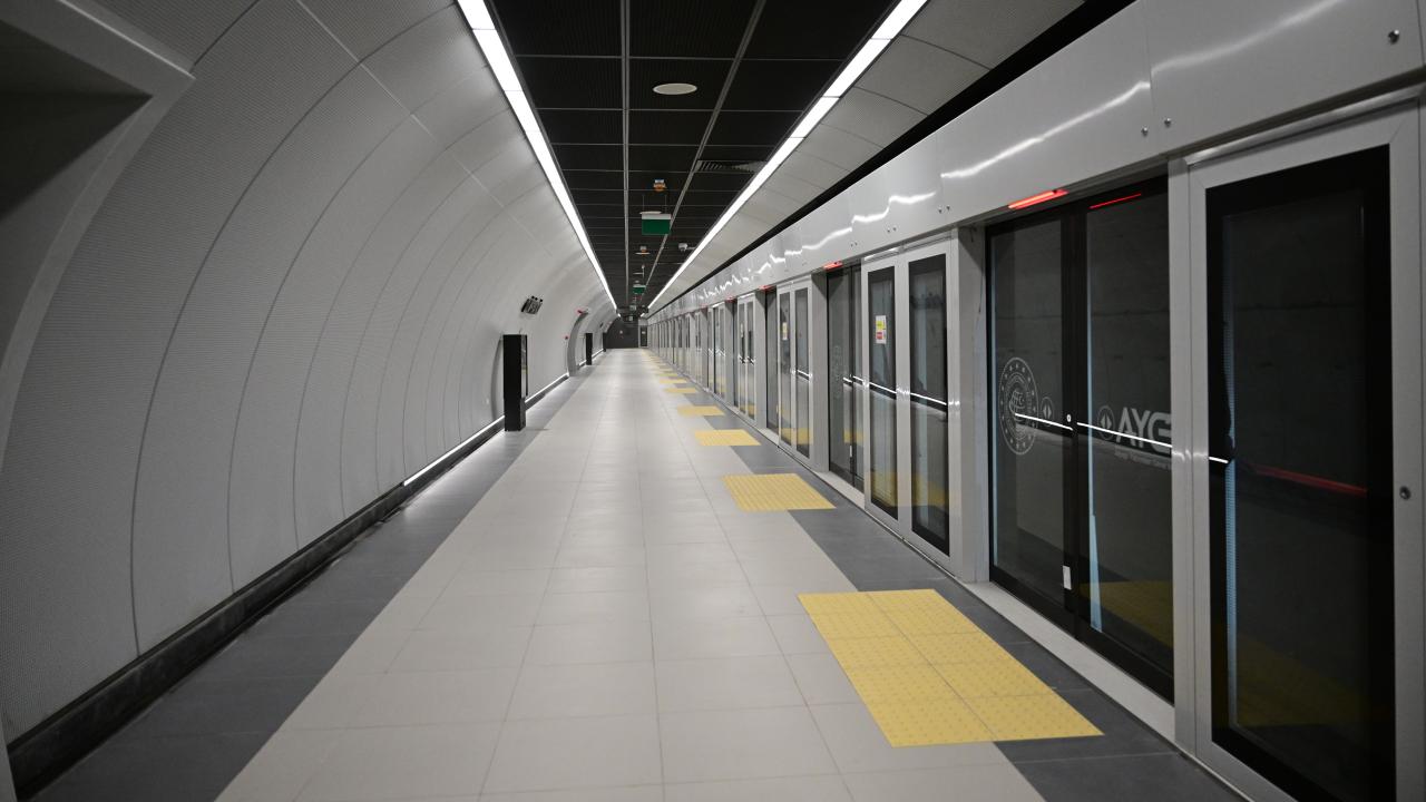 HalkalıArnavutköy Metro Hattı 10 binden fazla yolcuya hizmet verdi