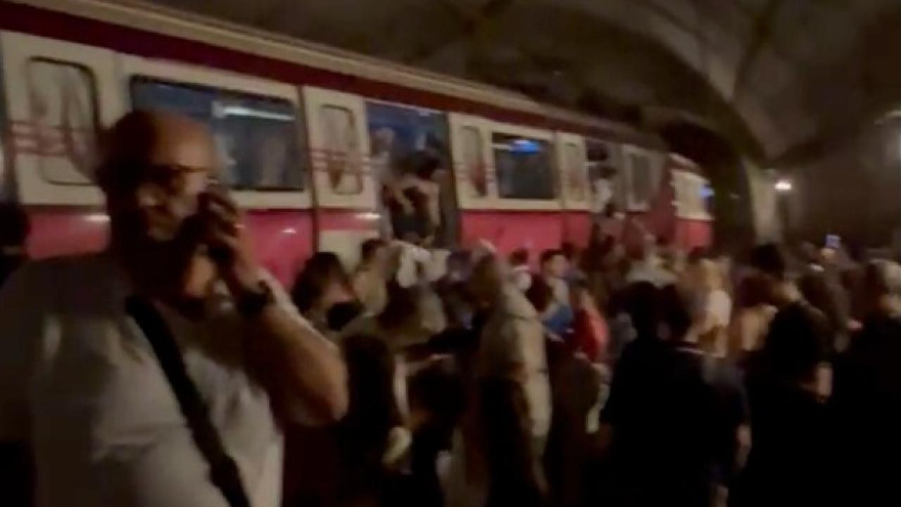 KadıköySabiha Gökçen Havalimanı Hattı’nda metro raydan çıktı