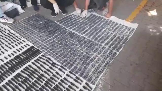 Sakarya'da 2 bin 366 silah parçası ele geçirildi: 3 gözaltı