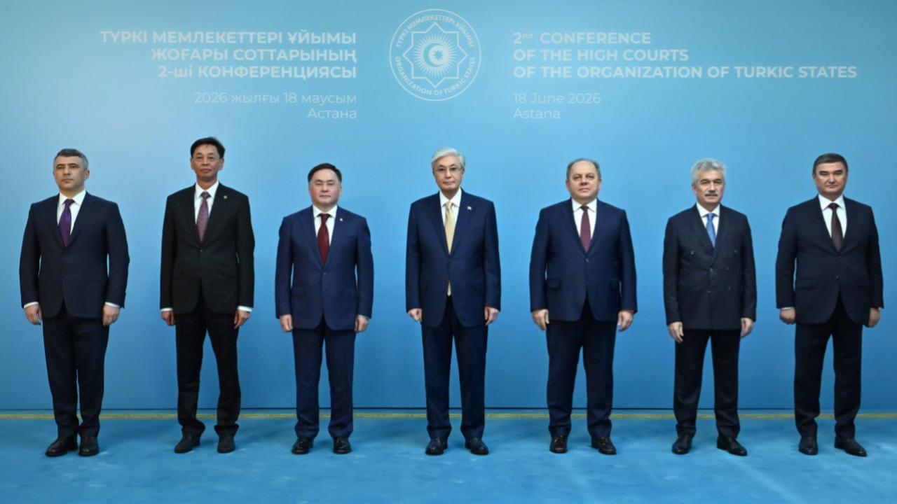 Tokayev Türk Devletleri Teşkilatı ülkelerinin yüksek yargı başkanlarını kabul etti