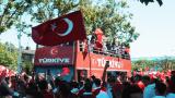 San Francisco'da Türk yürüyüşü yapıldı