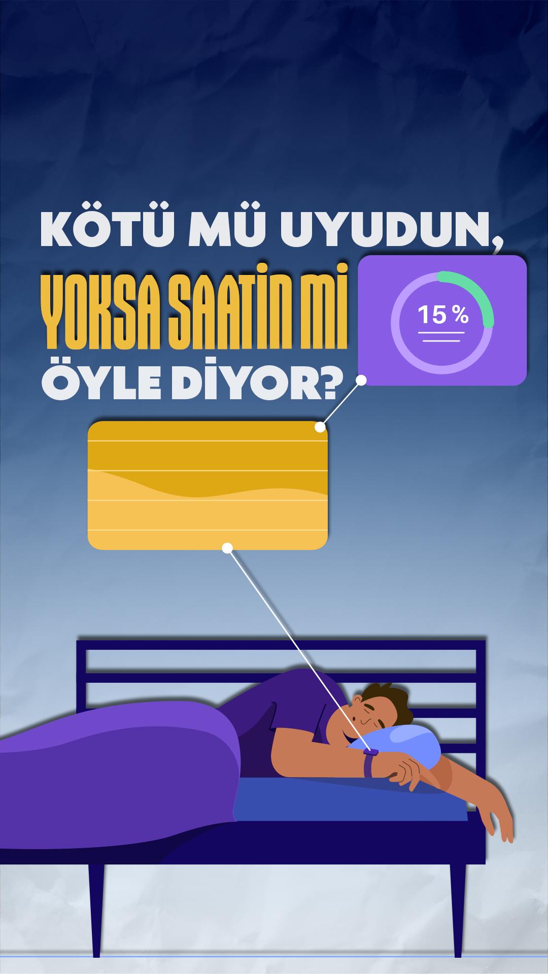 Kötü mü uyudun, yoksa saatin mi öyle diyor?