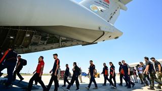 Türkiye'den Venezuela'ya arama kurtarma ve insani yardım ekiplerini taşıyan uçak yola çıktı