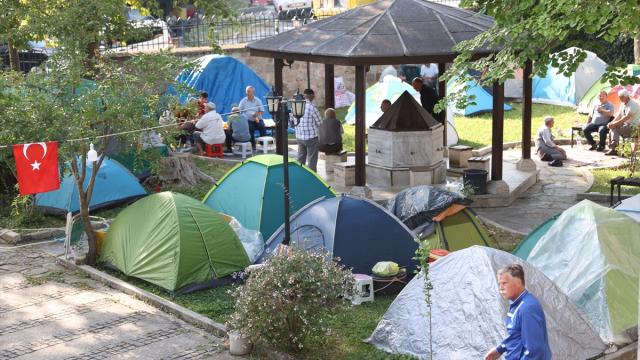 Kırkpınar tutkusu çadırları doldurdu