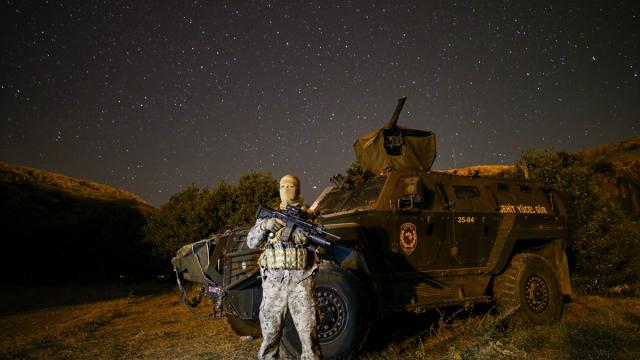 Erzurum'da yıldızlı gece