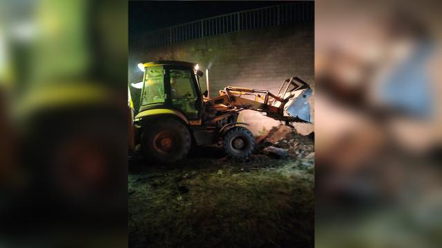 Tüketime uygun olmayan 1,8 ton et imha edildi