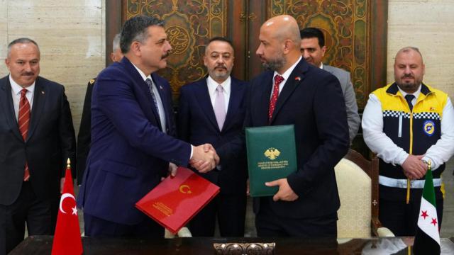 Türkiye ile Suriye arasında afet ve acil durum yönetimi alanında protokol imzalandı