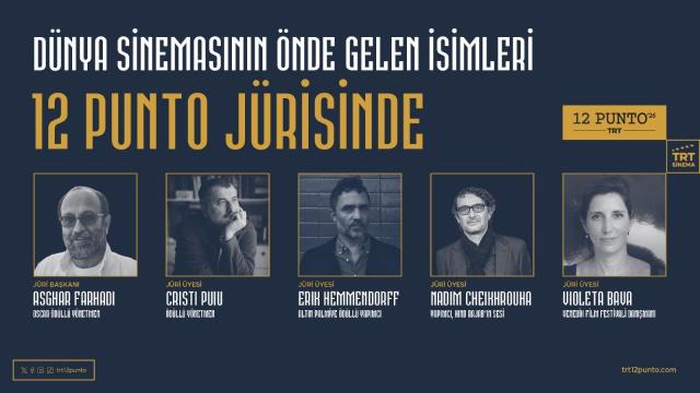 Dünya sinemasının önde gelen isimleri 12 Punto 2026 jürisinde haber görseli