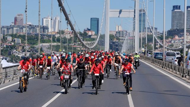 15 Temmuz şehitleri anısına 'Milli irade için pedallıyoruz' turu