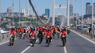 15 Temmuz şehitleri anısına 'Milli irade için pedallıyoruz' turu