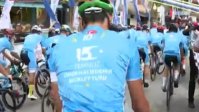 Şehit Ömer Halisdemir için 1071 kilometre pedal çevirecekler