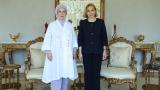 Emine Erdoğan Lübnan Başbakanı'nın eşi Sahar Selam ile görüştü