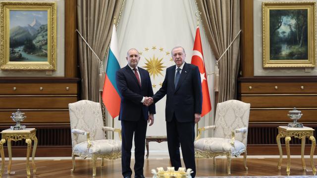 Cumhurbaşkanı Erdoğan, Bulgaristan Başbakanı Radev'i kabul etti