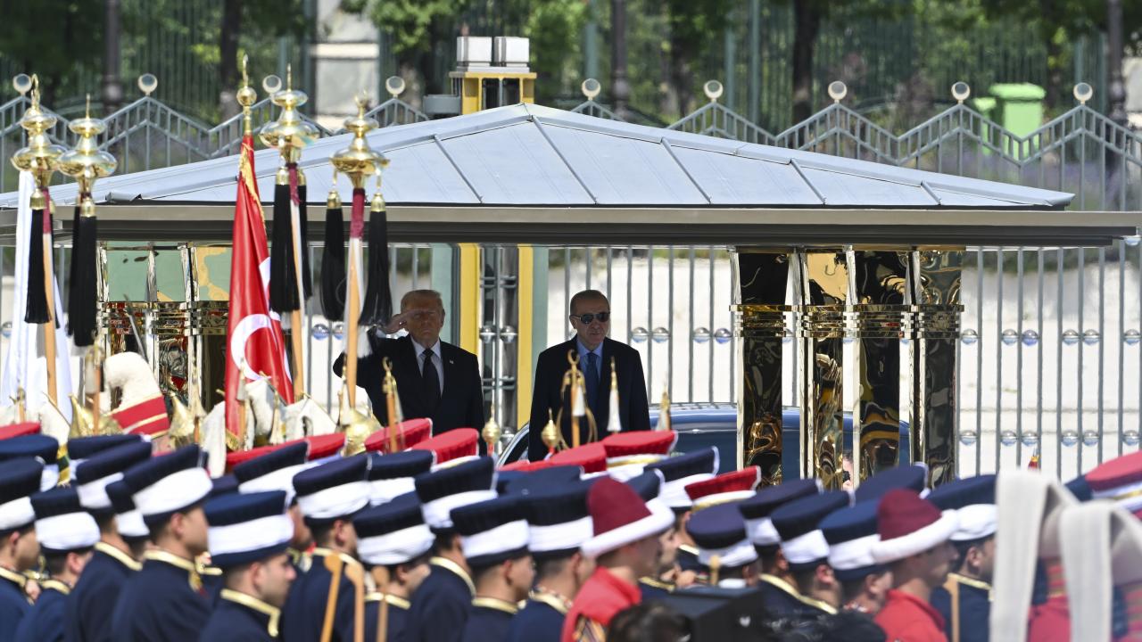 Beştepe'de Erdoğan  Trump zirvesi başladı