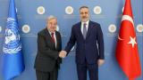 Dışişleri Bakanı Fidan, BM Genel Sekreteri Guterres ile görüştü