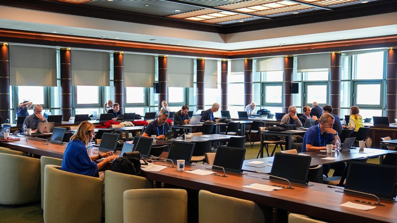 NATO Zirvesi’ni takip edecek basın mensupları için Uluslararası Medya Merkezi hazırlandı
