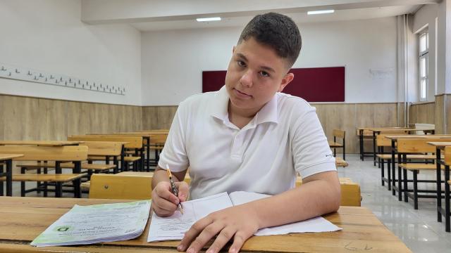 Ağabeyi gibi LGS'den o da tam puan aldı haber görseli