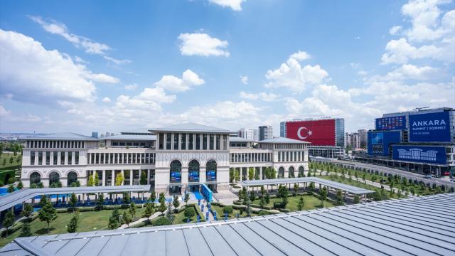 Cumhurbaşkanlığı Külliyesi NATO Zirvesi'ne hazır