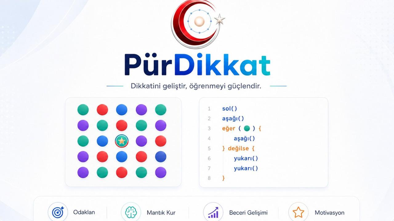 MEB'den dikkat geliştiren dijital oyun: PürDikkat