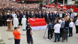Şehit jandarma dualarla son yolculuğuna uğurlandı