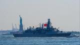 TCG Oruçreis, New York’ta Türkiye'yi temsil etti
