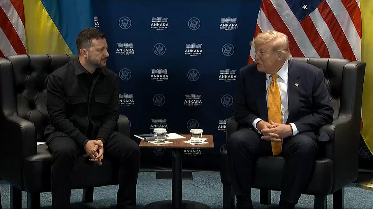Trump, Ankara’da Zelenski ile bir araya geldi