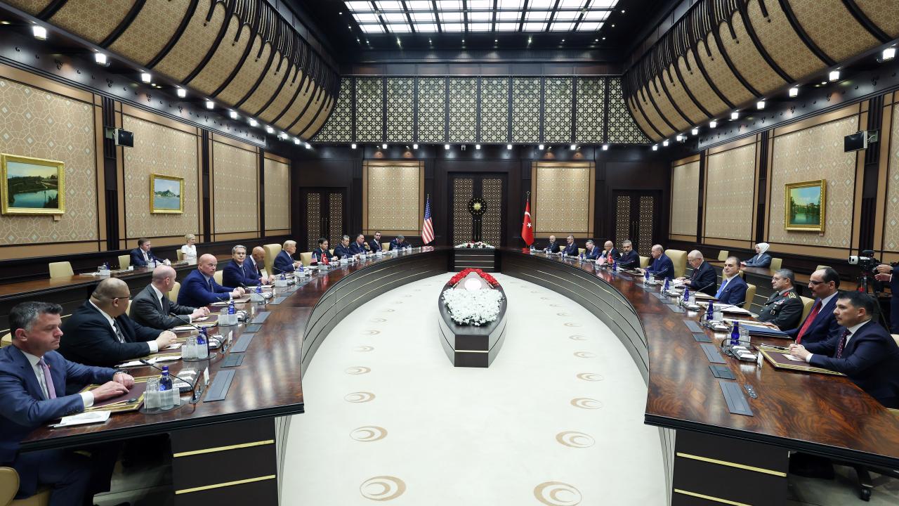 Cumhurbaşkanı Erdoğan, Trump ile heyetler arası görüşmeye başkanlık etti