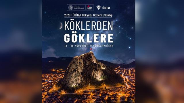 TÜBİTAK Gökyüzü Gözlem Etkinliği, Afyonkarahisar'da yapılacak haber görseli