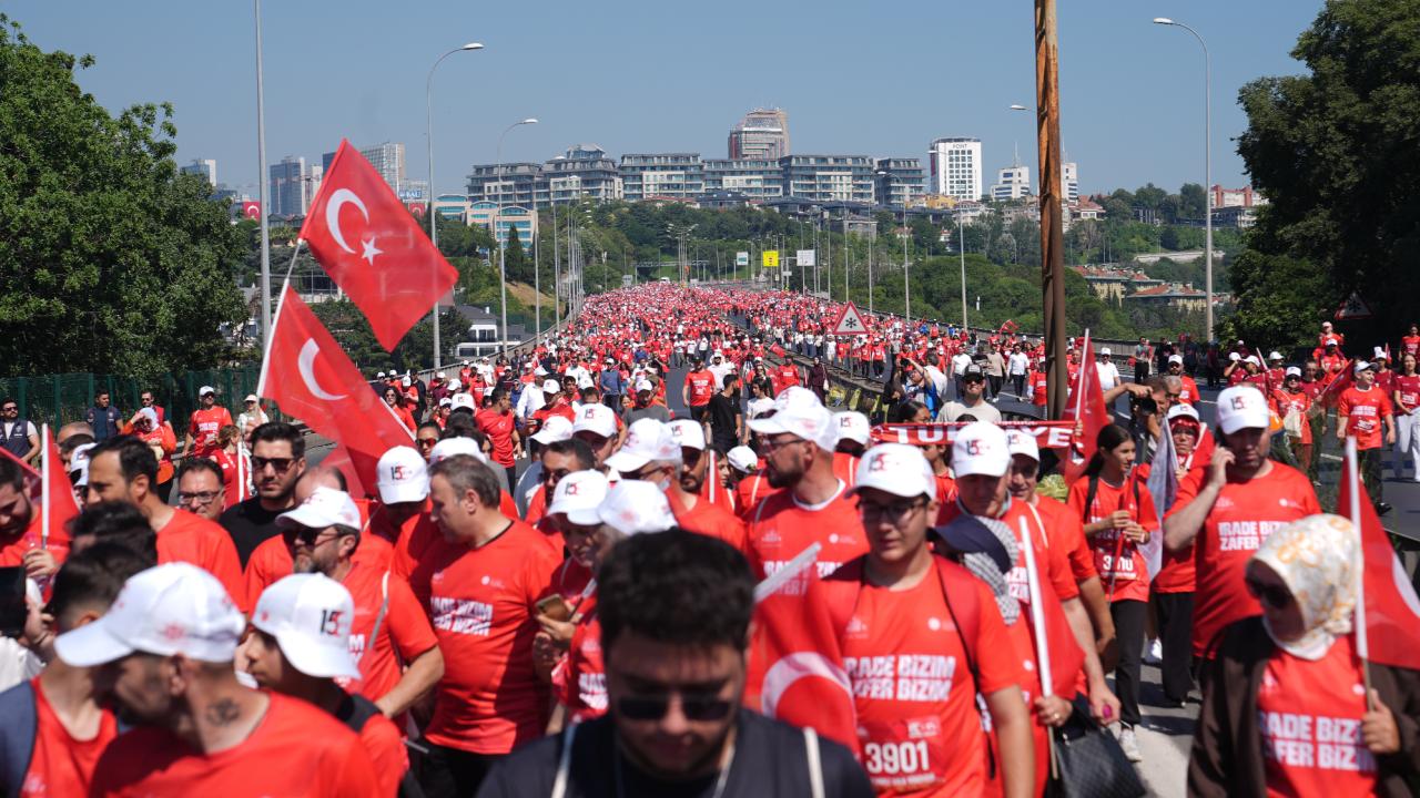 İrade Bizim, Zafer Bizim Yürüyüşü tamamlandı