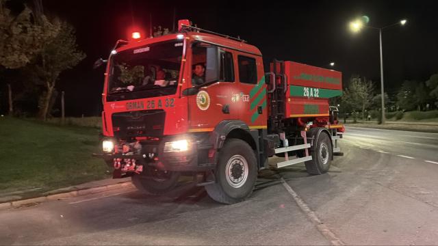 TEI yerleşkesinde çıkan yangın kontrol altına alındı haber görseli