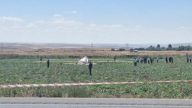 Ankara'da eğitim helikopteri kazasında 1 can kaybı haber görseli