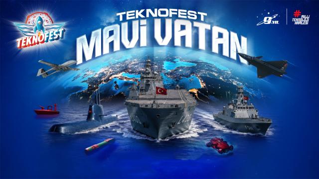 Gökyüzünden denizlerin derinliğine: TEKNOFEST yeniden Mavi Vatan'da haber görseli