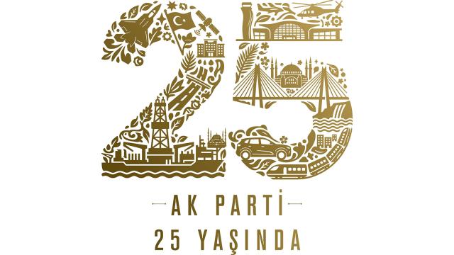 AK Parti'den '25. yıl' logosu haber görseli