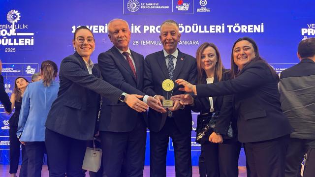 Dışişleri Bakanlığına 'Kamu Yeşil Dönüşüm' kategorisinde birincilik ödülü haber görseli