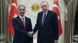Cumhurbaşkanı Erdoğan, Irak Yüksek Yargı Konseyi Başkanı Zeydan'ı kabul etti