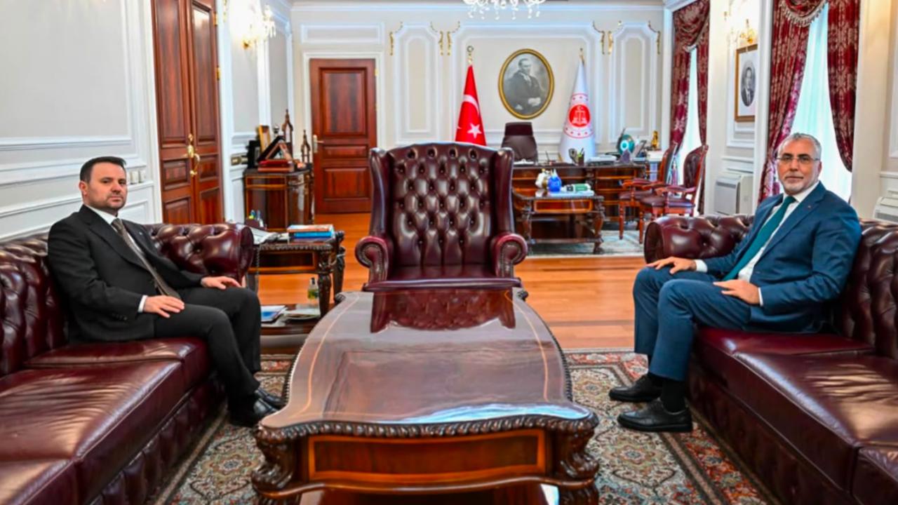 Bakan Gürlek, Bakan Işıkhan ile görüştü