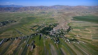 Yüksekova'nın sarp coğrafyası dronla görüntülendi
