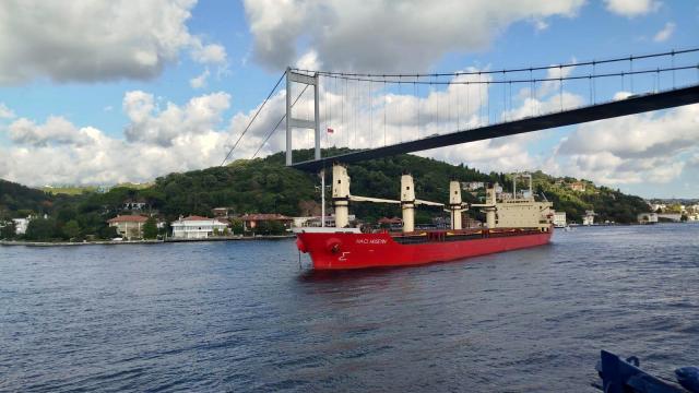 İstanbul Boğazı'nda gemi trafiği askıya alındı haber görseli