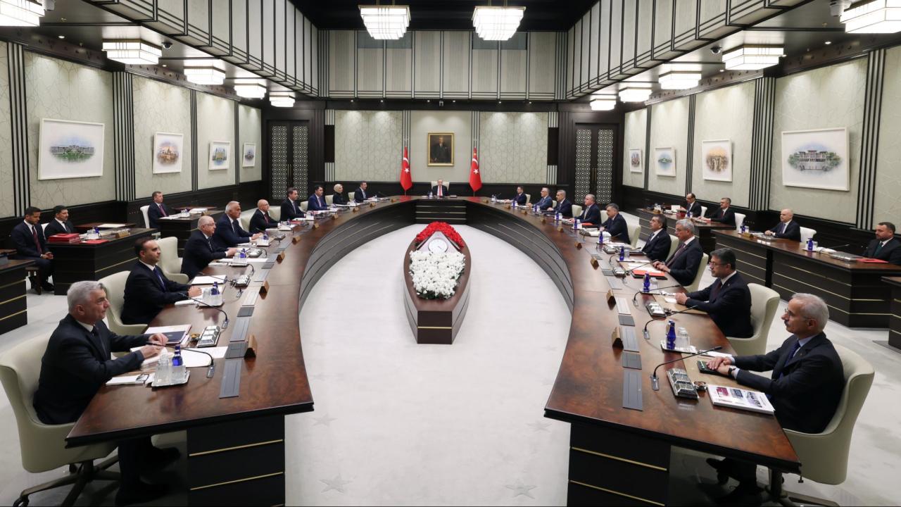 Kabine toplantısı başladı